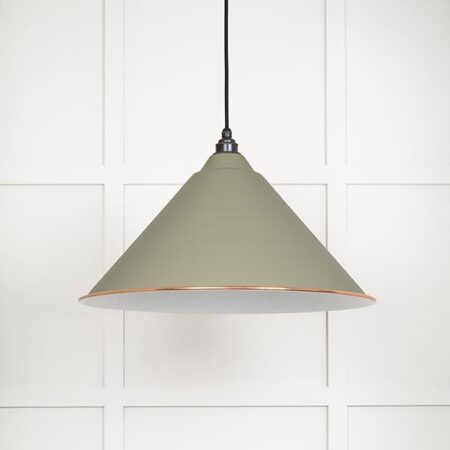 From the Anvil White Gloss Hockley Pendant in Tump - Image 2