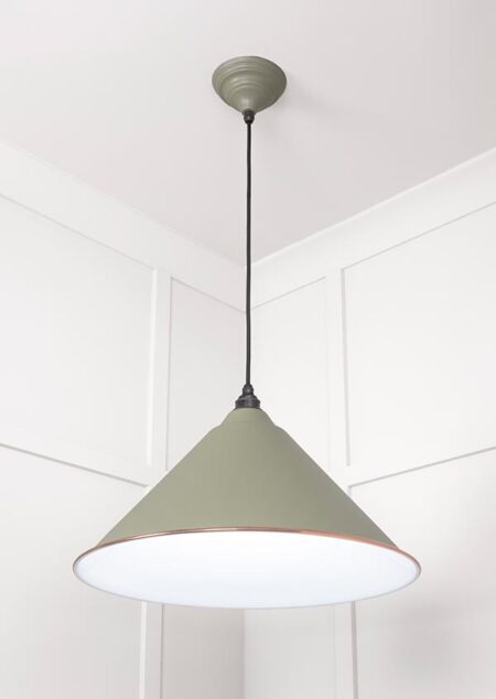 From the Anvil White Gloss Hockley Pendant in Tump - Image 3