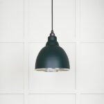 Hammered Nickel Brindley Pendant in Dingle | 49511DI