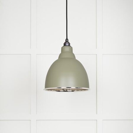 Hammered Nickel Brindley Pendant in Tump | 49511TU - Image 2