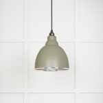 Hammered Nickel Brindley Pendant in Tump | 49511TU
