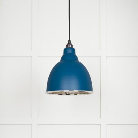 Hammered Nickel Brindley Pendant in Upstream | 49511U - Image 2