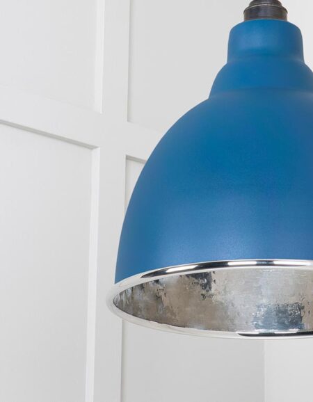 Hammered Nickel Brindley Pendant in Upstream | 49511U - Image 5