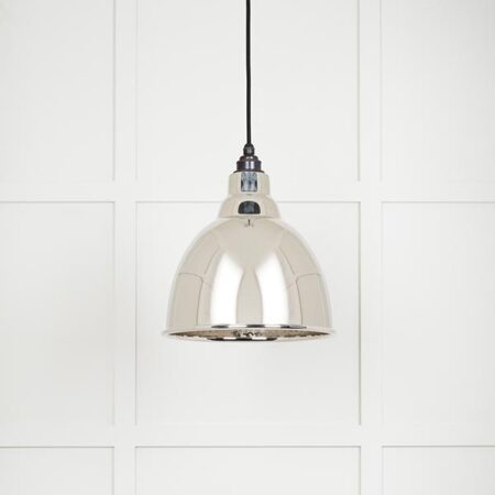 Hammered Nickel Brindley Pendant | 49511 - Image 2