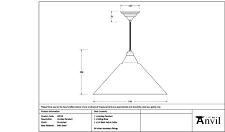 Burnished Hockley Pendant | 49519 - Image 7