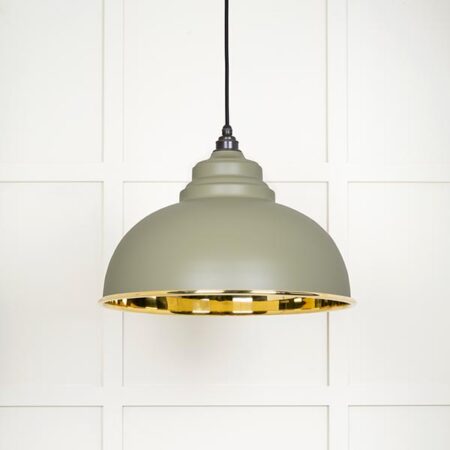 Smooth Brass Harborne Pendant in Tump | 49522TU - Image 2