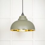 Smooth Brass Harborne Pendant in Tump | 49522TU