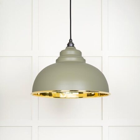 Smooth Brass Harborne Pendant in Tump | 49522TU