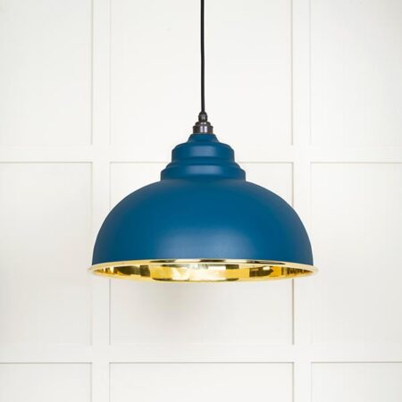 Smooth Brass Harborne Pendant in Upstream | 49522U