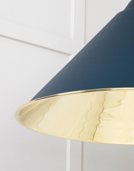 Smooth Brass Hockley Pendant in Dusk | 49524DU - Image 5