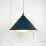 Smooth Brass Hockley Pendant in Dusk | 49524DU