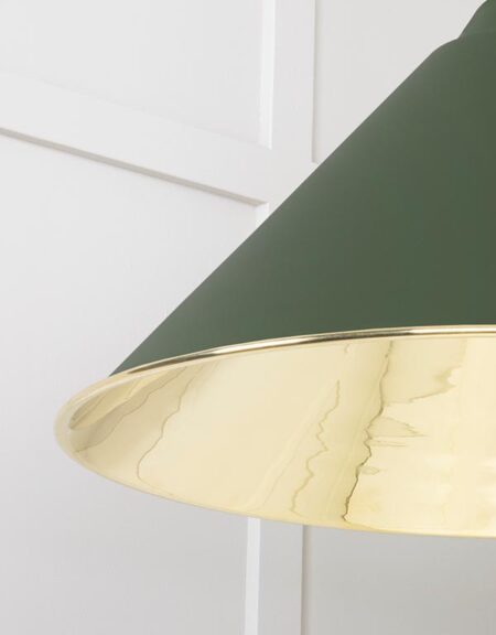 Smooth Brass Hockley Pendant in Heath | 49524H - Image 5