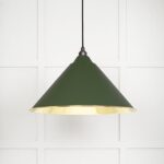 Smooth Brass Hockley Pendant in Heath | 49524H