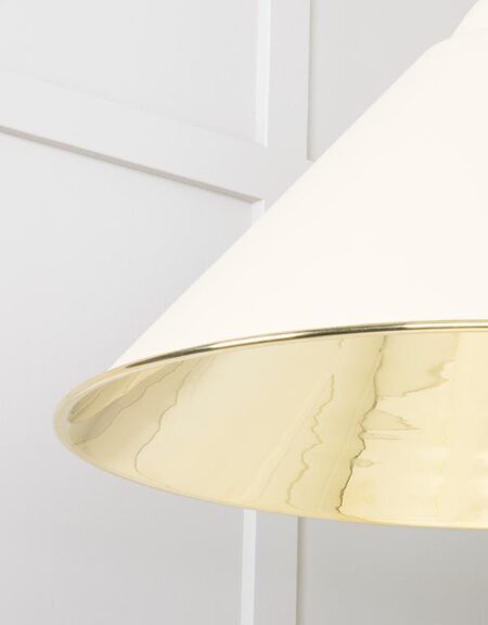 Smooth Brass Hockley Pendant in Teasel | 49524TE - Image 5