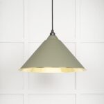 Smooth Brass Hockley Pendant in Tump | 49524TU