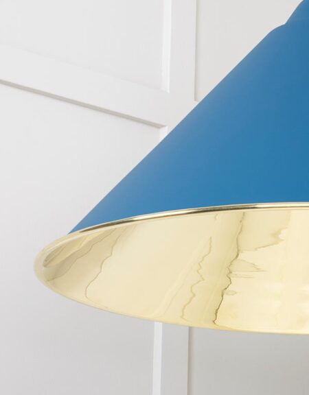 Smooth Brass Hockley Pendant in Upstream | 49524U - Image 5