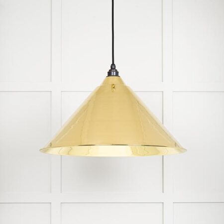 Smooth Brass Hockley Pendant | 49524