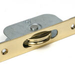 Unlacquered Brass Square Ended Sash Pulley 75kg | 49587