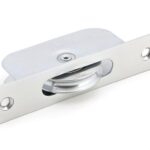 Satin Chrome Square Ended Sash Pulley 75kg | 49588