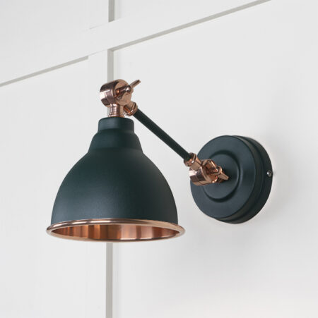 From the Anvil Smooth Copper Brindley Wall Light in Dingle - Image 2