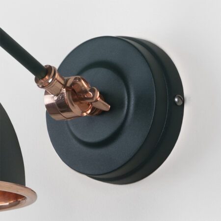 From the Anvil Smooth Copper Brindley Wall Light in Dingle - Image 5
