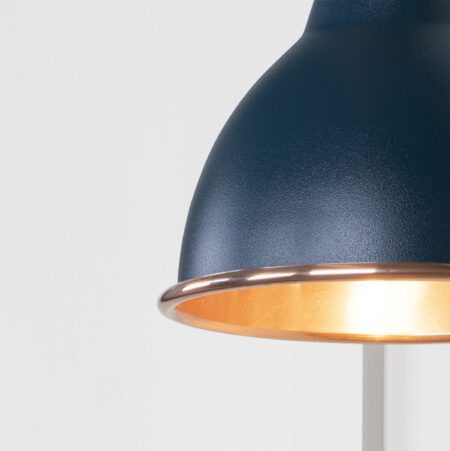 Smooth Copper Brindley Wall Light in Dusk | 49714SDU - Image 3