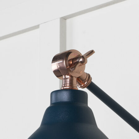 Smooth Copper Brindley Wall Light in Dusk | 49714SDU - Image 4