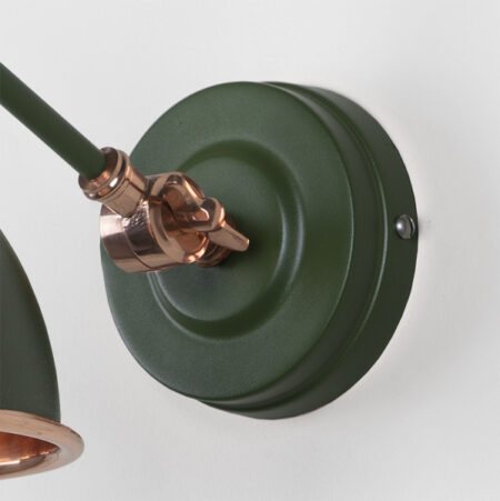 Smooth Copper Brindley Wall Light in Heath | 49714SH - Image 5
