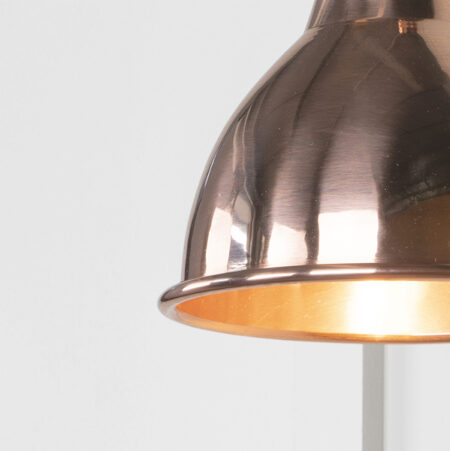 From the Anvil Smooth Copper Brindley Wall Light - Image 3