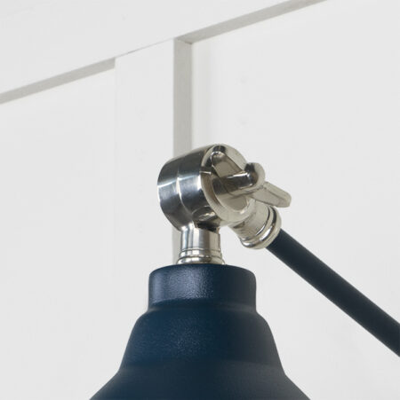 From the Anvil Smooth Nickel Brindley Wall Light in Dusk - Image 4
