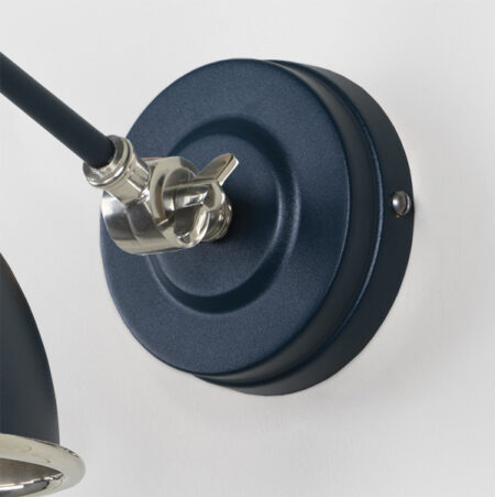 From the Anvil Smooth Nickel Brindley Wall Light in Dusk - Image 5