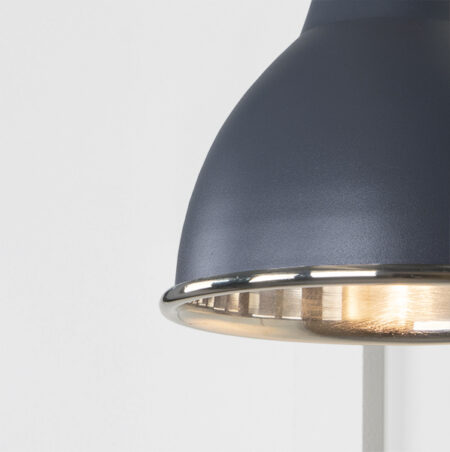From the Anvil Smooth Nickel Brindley Wall Light in Slate - Image 3