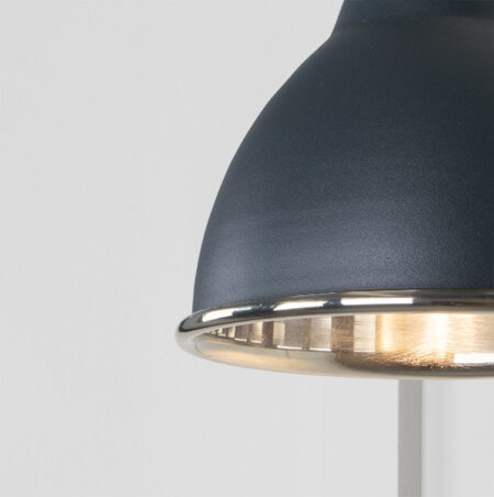 Smooth Nickel Brindley Wall Light in Soot | 49715SSO - Image 3