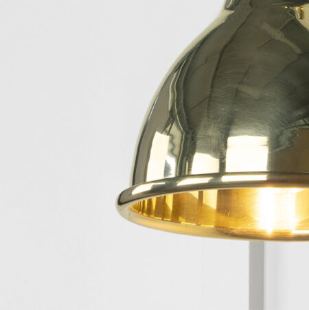 Smooth Brass Brindley Wall Light | 49716 - Image 3