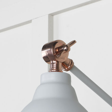 Hammered Copper Brindley Wall Light in Birch | 49717SBI - Image 4