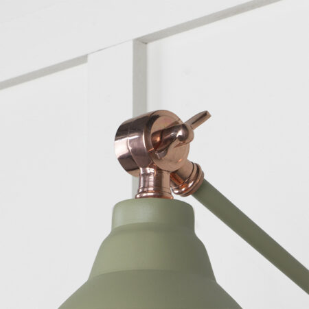 Hammered Copper Brindley Wall Light in Tump | 49717STU - Image 4