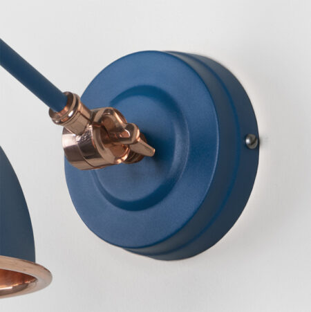 Hammered Copper Brindley Wall Light in Upstream | 49717SU - Image 5