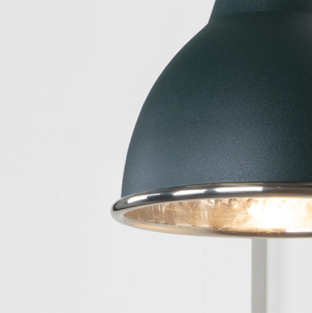 Hammered Nickel Brindley Wall Light in Dingle | 49718SDI - Image 3