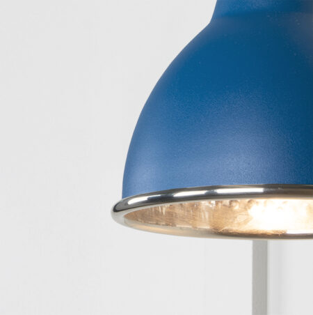 Hammered Nickel Brindley Wall Light in Upstream | 49718SU - Image 3