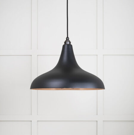 Smooth Copper Frankley Pendant in Elan Black | 49720SEB - Image 2
