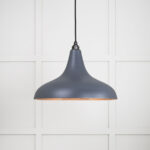 Smooth Copper Frankley Pendant in Slate | 49720SSL