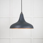 Smooth Copper Frankley Pendant in Soot | 49720SSO