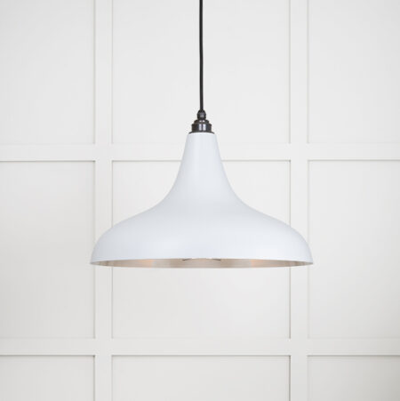 Smooth Nickel Frankley Pendant in Birch | 49721SBI