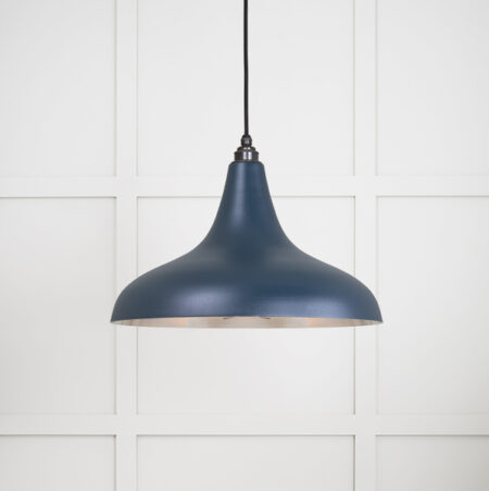 Smooth Nickel Frankley Pendant in Dusk | 49721SDU