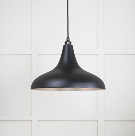 Smooth Nickel Frankley Pendant in Elan Black | 49721SEB