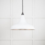 Smooth Nickel Frankley Pendant in Flock | 49721SF