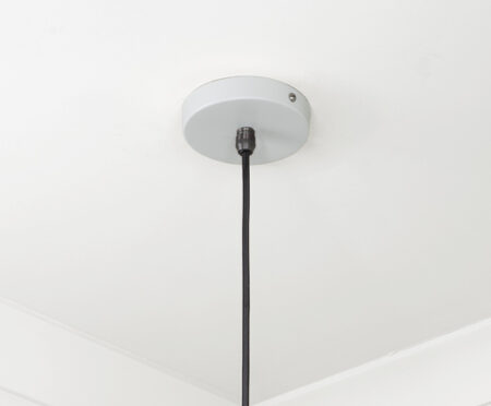 Smooth Brass Frankley Pendant in Birch | 49722SBI - Image 6