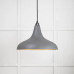 Smooth Brass Frankley Pendant in Bluff | 49722SBL