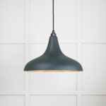 Smooth Brass Frankley Pendant in Dingle | 49722SDI
