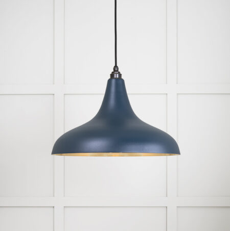 Smooth Brass Frankley Pendant in Dusk | 49722SDU